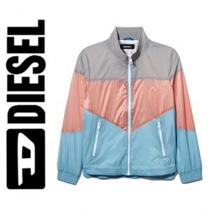 Diesel J-Thach striped windbreaker jacket in men’s (S)